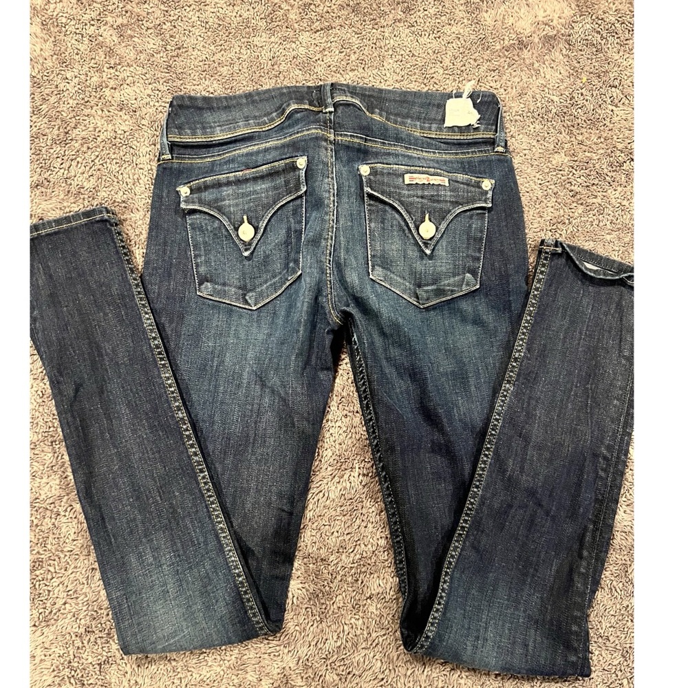 Hudson Collin Flap Skinny Jeans Size 27